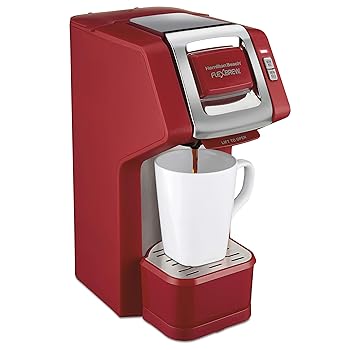 【中古】【未当て嵌める】Hamilton Beach FlexBrew シングルサーブコーヒーメーカー K優勝杯と挽いた珈琲用 シングル待遇1台