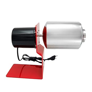 【中古】電気コーヒー焙煎機304ステンレス鋼ホームコーヒーロースター穀物メロン種子ピーナッツコーヒー豆ベーキング機 (110V)