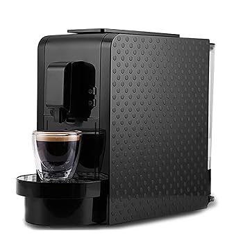 【中古】カプセルコーヒーマシン ホームイタリアのカプセルコーヒー機械半自動ポンプコーヒーマシン 机の上での使用に適しています (色 : Black, Size :｜AJIMURA-SHOP