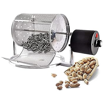 【中古】ホーム製品コーヒーロースター機械 コーヒー豆ロースター 家庭用コーヒー豆回転ベーキングマシン ステンレス鋼のロースターのローラーのコーヒー