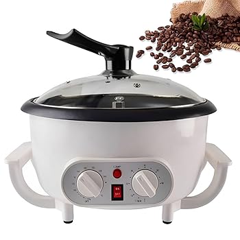 【中古】多機能コーヒーロースターマシン、750g自動コーヒー豆ロースター、60分タイマー、0?240℃の温度調節可能、コーヒー豆ナッツ、ピーナッツ、カシ