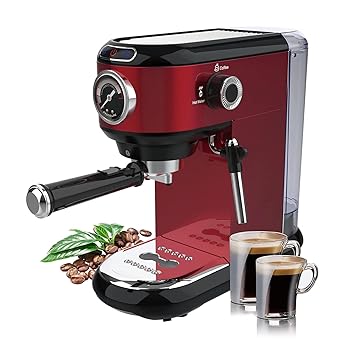 【中古】珈琲製造会社 半自動小銃イタリアンexpresso珈琲機械類電水の泡カップチーノ珈琲製造会社 多役立つこと珈琲製造会社