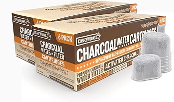 【中古】【未当て嵌める】CoffeeWorks (珈琲ワークス) チャコールウォーターフィルター 詰め替え薬莢 Keurig珈琲機関用 ユニバーサル填まる 取り替えっこ用フ