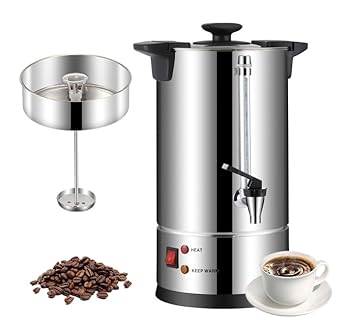 【中古】【未使用】業務用コーヒーポット 電熱保温バケツ 水出しコーヒーメーカー 25L 304二層ステンレス鋼 コーヒー保存バケツ 抽出コーヒー保存バケツ ホットドリ 40,559円