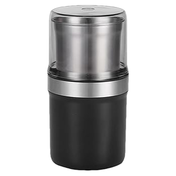 【中古】【未使用】グラインダー電動、ナットグラインダー電動 | ソルト&ペッパーグラインダー,取り外し可能なコーヒー豆パウダーグラインダー、塩、コショウ、ナッ 8,523円