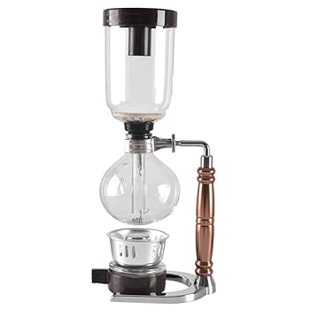 【中古】コーヒーモカポット サイホン珈琲製造業者 ティーサイフォンポット 無意味さ珈琲製造業者 瑠璃印字機 コーヒーマシンフィルター 3優勝杯