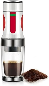 【中古】【未当て嵌める】TEmkin コーヒーポータブルハンドプレスコーヒーメーカーミニマシンミニエスプレッソカプセルカプセルハンドヘルドコーヒー