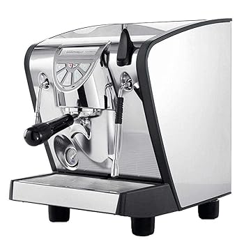 【中古】【未使用】Nuova Simonelli Musica ステンレススチール ポアオーバー エスプレッソマシン ブラック裏地