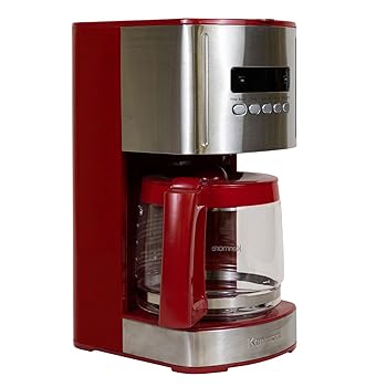 【中古】Kenmore Red 12 Cup Programmable Coffee Maker by Kenmore