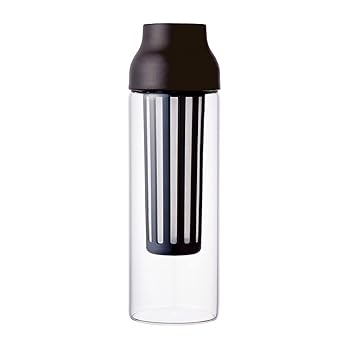 【中古】【未当て嵌める】コーヒーコールドブリューワー 耐熱性ガラスコールドブリューコールドブリューコーヒーポットフラワーティーケトルフィルターカップコールドブリ