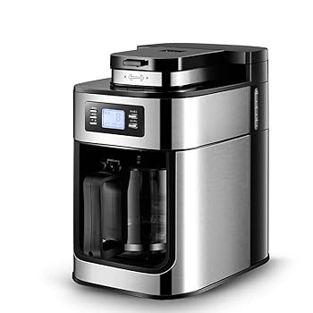 【中古】【未当て嵌める】身寄り用珈琲製造会社、取りはずし能力のあるなドリップトレイコーヒーマシン、ワンタッチ取り締まりガラスカラフティー醸造酒機、珈琲を挽く悧巧