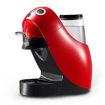 【中古】【未使用】カプセルコーヒーマシン ホームホテル事務所自動カプセルコーヒー機械イタリアン自動コーヒーマシン (色 : Red, Size : 16.7x30.2x30.8cm) 63,574円