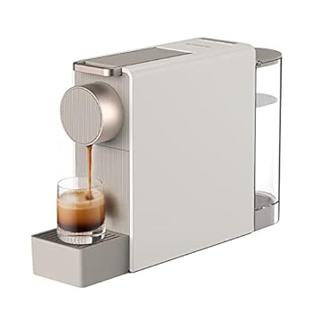 【中古】【未当て嵌める】カプセルコーヒーマシン カプセルコーヒーマシンホームフルオートエスプレッソマシンポータブルミニ 御厨子所家電 (色 : Photo color, Size : 33