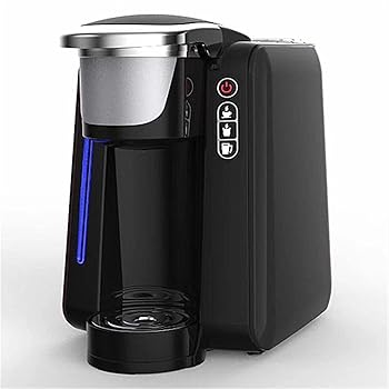 【中古】フィルターコーヒーマシンKCUPシングルカップコーヒーメーカー自動小銃カプセルコーヒーマシン (色 : Black, Size : One size)