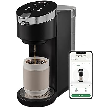 【中古】Instant Solo WIFI Connect Single Serve Coffee Maker, From the Makers of Instant Pot, Coffee Brewer, Includes Reusable Coffee Pod & Bold｜AJIMURA-SHOP