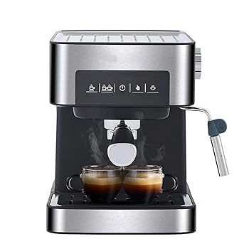 【中古】【未使用】コーヒーマシンタイプエスプレッソコーヒーメーカーマシン、エスプレッソ、カプチーノ、ラテ、モカ用のミルク泡立て器付きマシン (Color : CM686