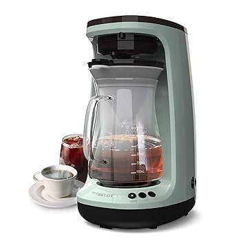 【中古】【未使用】Iced Coffee Maker, Hot and Cold Coffee Maker with Self Cleaning, Single Serve Coffee Maker for Ground Coffee, 4-5 Cups Iced Coffee Mach 41,713円