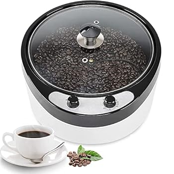 【中古】【未当て嵌める】灯し火珈琲豆焙煎機 0-240℃ 熱度自然調整能力のある、大静電容量身寄り用コーヒーロースターマシン 珈琲豆ロースター ホームオフィスキッチンレストラン用