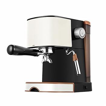 【中古】【未使用】コーヒーメーカー 1LイタリアのエスプレッソマシンカプチーノミルクFloR Sollow Pot 20bar高圧220V 便利で実用的(Upgraded)