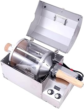 【中古】コーヒーロースター、電動ホームコーヒーロースター焙煎機ナッツバリスタホーム電動コーヒー豆ロースターマシングレインドライ、ベーキングコー