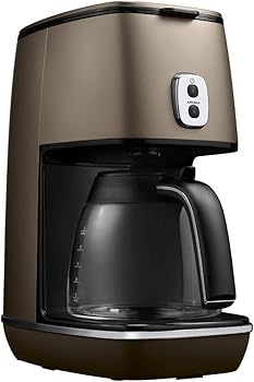 【中古】【未当て嵌める】珈琲製造業者6杯用 チタンコートフィルター アロマモード [黒いこと] 身寄り書きとどめるで3年引き受ける ICMI011J-BK ブロンズ