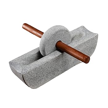 【中古】【未使用】Benboo ストーングラインダークラッシャーローラー快適なグリップ使いやすい多機能石臼茶粉末粉砕機家庭用画像