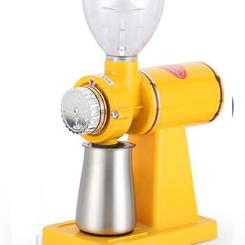 【中古】Vifxucy電動珈琲豆製粉機 イタリアンコーヒーマシングラインダー 8速粗微かい繕う起電力110V 粉砕機 身寄り用 1台多目的 豆挽き 緑茶 山