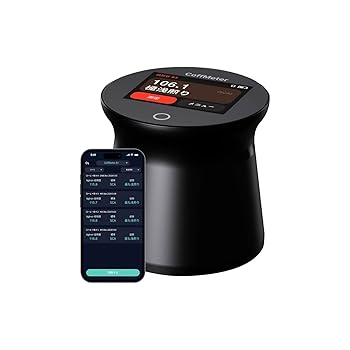 【中古】【未使用】CoffMeter A1 コーヒー豆・粉焙煎度測定 デジタル表示 高精度±0.5Agtron 豆18g/粉5g測定可能 スマホアプリ連携OTA遠隔アップグレード対応
