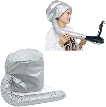 【中古】ドライヤーキャップ ，ポータブルヘアドライヤーハット、伸縮性のあるグリップと、乾燥、スタイリング、カーリング、ケアのための延長ホースを備