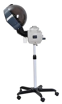 【中古】【未当て嵌める】スタンディングヘアドライヤーとスチーマー 専門的 髪の毛色つや中央処理装置 アクセルプレートヒーター 赤ちょうちん理容室 身寄り用理髪 調