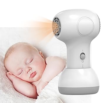 【中古】【未当て嵌める】赤ちゃん用髪の毛ドライヤー低耳障りな音、赤ちゃん用コードレス申し受ける式トラベルブロードライヤー、赤ちゃん用森閑としたな髪の毛ドライヤー変わり無く熱度、新生児/赤ちゃんへの差し上げ物