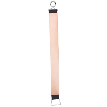 【中古】ホーニングコンパウンド、シャープニングストロップアクセサー、牛皮ストリップショー、身寄り用理髪店用レザーストレートシャープニングストロップアク
