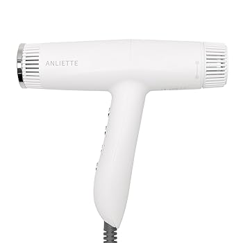 【中古】ANLIETTE エステティックイオン ドライヤー 速乾 いけ図図しい量 超軽さ さっ引くイオン オート洗い濯ぎ役立つこと AN-004 ミルキー白いこと