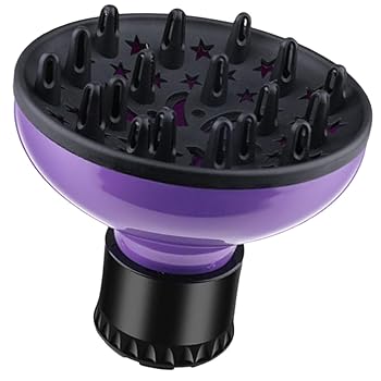 【中古】【未使用】FOMIYES フード ディフューザー カーリーヘアユニバーサルディフューザー シリコン ディフューザー ナイロン カール の