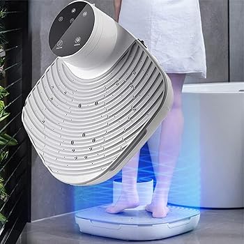 【中古】【未使用】ボディドライヤー、フルボディドライヤーマシン電動ボディドライヤー、重力センサー付きマイナスイオンボディヘアドライヤー、自然な温風と涼し