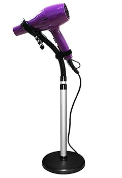 【中古】伸縮式 フレキシブルアーム ドライヤースタンド ヘアドライヤー スタンド ホルダー クリップ 置き型 卓上 ペット ネイル dar-drystand