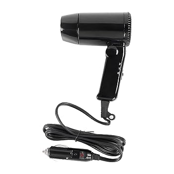 【中古】Eigell 車用ハイパワーヘアドライヤーヘアドライヤー、女性、男性、車用ポータブルヘアドライヤー、フェスティバル用