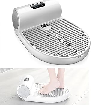 【中古】【未使用】ボディ＆フットドライヤー、体重計付きマイナスイオンボディヒーターブロードライヤー、自然温風/冷風とフットタッチスクリーン、2つの風速調整 82,939円