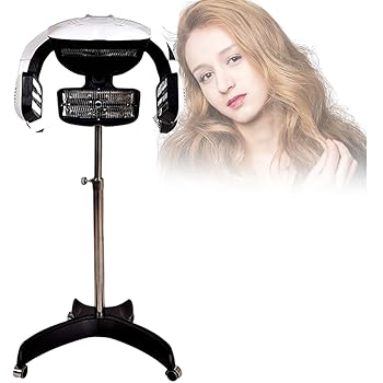 【中古】プロフェッショナルオービティングヘアドライヤー、スタンディングヘアドライヤーライトカラーヒータープロセッサー、スイベルキャスターローリ 美容・コスメ・香水-その他