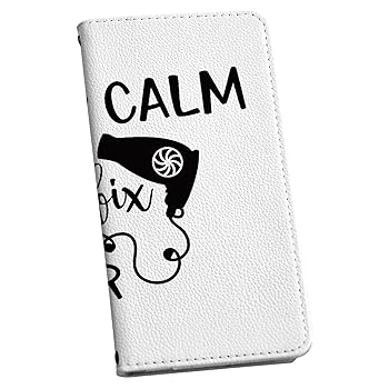 【中古】【未使用】Galaxy S23 FE 用 手帳型 ケース カバー SCG24 マグネット式 美容院 ヘア おしゃれ ドライヤー 031758