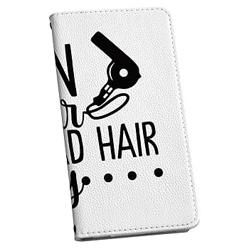 【中古】【未使用】Galaxy S23 FE 用 手帳型 ケース カバー SCG24 マグネット式 美容院 ドライヤー おしゃれ ヘアサロン 031774