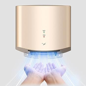 【中古】1250W 自動小銃さそい出すお手てドライヤー、HEPA 水漉し付き添い人電動お手てドライヤー、Commercia 風呂場トイレハンドドライヤー、年がら年中気温、調節する能力のあるな温冷