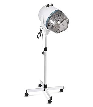【中古】1000W フロアスタンドヘアドライヤーかわき切るフードプロフェッショナルヘアカラープロセッサーアクセラレーターサロン理髪家理髪調節する能力のあるなボンネット、