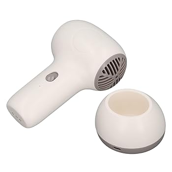 【中古】【未当て嵌める】コードレスヘアドライヤー、ベビーヘアドライヤーポータブル、ミニドライヤー静音 (わずか 62db) 赤ちゃん髪の毛ドライヤー申し受ける式ベビーバットブロード