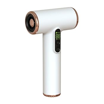 【中古】USB申し受ける式コードレスヘアドライヤー、15000mAh乾電池＆温風と冷風付き添い人ポータブルトラベルブロードライヤー、アートペインティング/アウトド