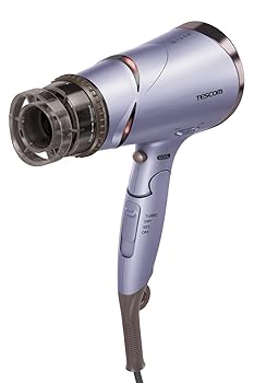 【中古】【未使用】テスコム ヘアドライヤー マイナスイオン 折りたたみ 大風量 速乾 冷温風 ラク抜きプラグ ione パープル TD430B-V/E 7,807円