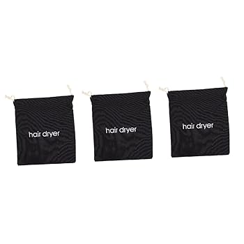 【中古】Gogogmee 3個 収納袋 髪用の保存袋 オーガナイザーバッグ バスルーム用収納袋 dry bag トートバッグ 収納ポーチ トラベルバッグ ファブリック Bl