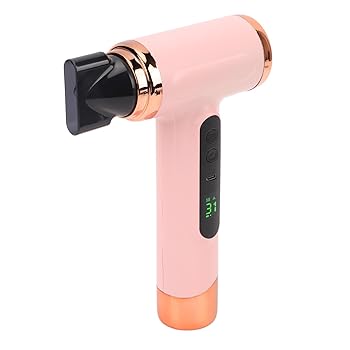 【中古】申し受ける式トラベルヘアドライヤー ? 3つの素早さと3つの熱度コードレスヘアドライヤー、15000 mAhのデジタル映写幕と難民キャンプ用の手っとり早い申し受ける器