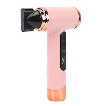 【中古】髪の毛ドライヤー、15000mAh 200W 申し受ける式ポータブルブロードライヤー ノズル付き添い人 コードレスヘアドライヤー トラベルヘアドライヤー ミニ 弾丸道路かわき切る
