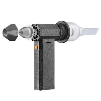【中古】【未使用】QUESSILO 除雪機超長距離ブラシレス高速モーター最大出力速度 125000 RPM アルミ合金ヘアドライヤー